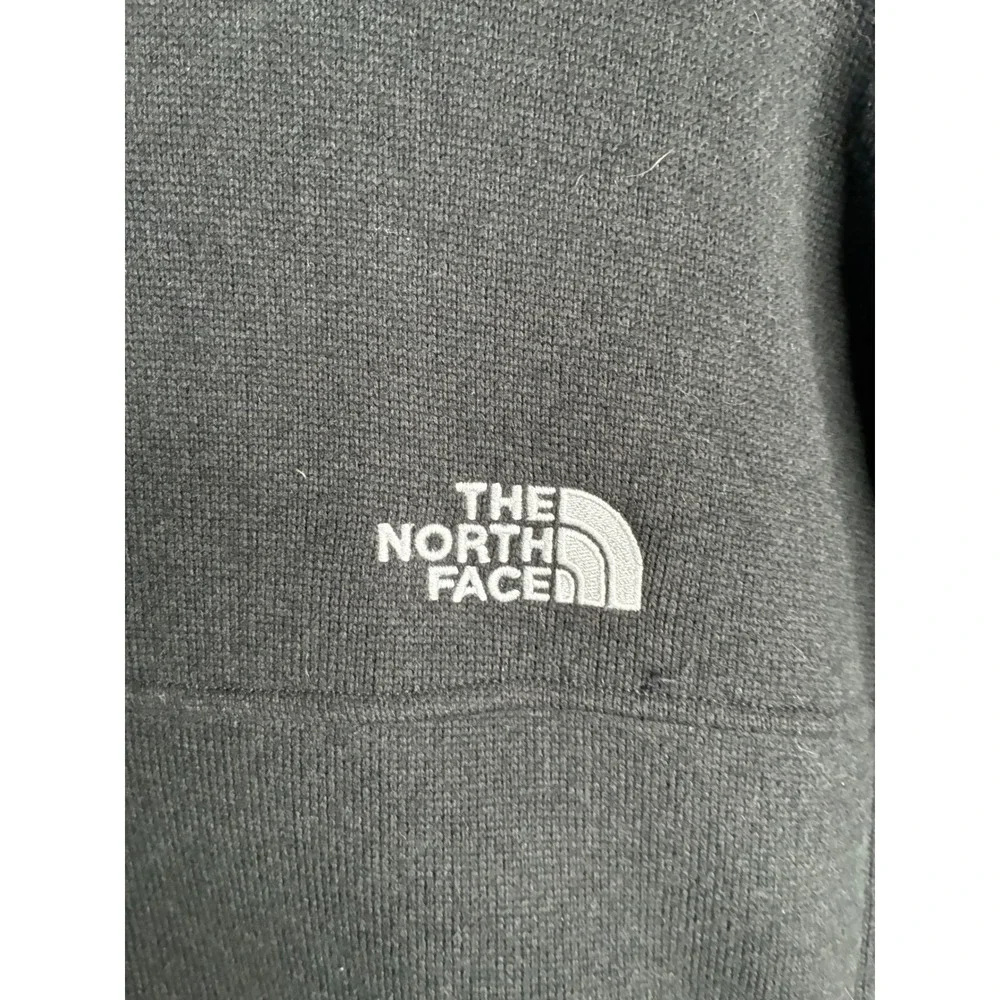 The North Face Mens Black Full Zip Sherpa Lined Fleece Jacket XXL 721509‎